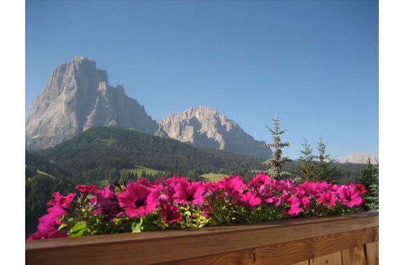Unas vistas espectaculares a los Dolomitas
